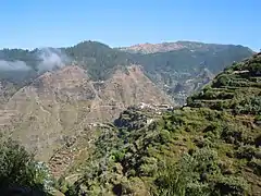 Vue depuis Ribeira Funda