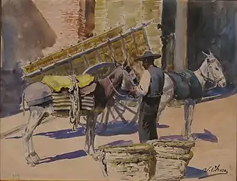 Le Vendangeur de Colmenar (1897), Madrid, Museo Ulpiano Checa&nbsp;(es).