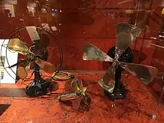 Ventilateurs début du XXe&nbsp;siècle
