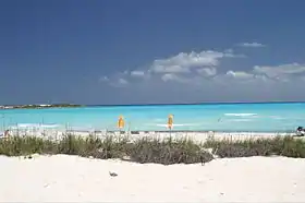 Emerald bay sur Great Exuma.