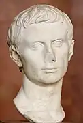 L'empereur Auguste. Marbre, H. 36,5 cm. 25 AEC - 25 EC. Louvre.