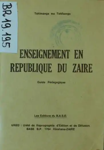 Enseignement en Republique du Zaire