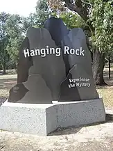 Entrance to Hanging Rock