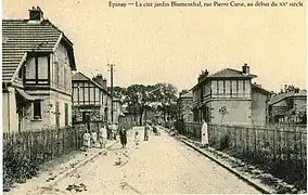 La Cité-jardin Blumenthal.