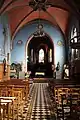 Intérieur, vers le chœur.