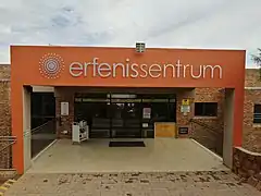 Entrée du centre du patrimoine afrikaner.
