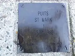 Puits Saint-Mark no&nbsp;1, 1830-1969.