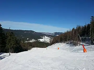 La piste Violette en 2015.