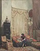 Coin de l'atelier du 115, boulevard Saint-Michel, Paris 5e, 1940.(81 × 65&nbsp;cm)