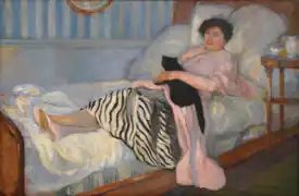 Étude de femme, 1909, musée de Dreux.