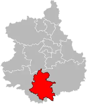 Eure-et-Loir - Canton Châteaudun 2015.svg