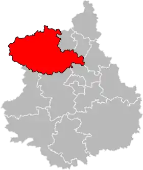 Eure-et-Loir - Canton Saint-Lubin-des-Joncherets 2015.svg