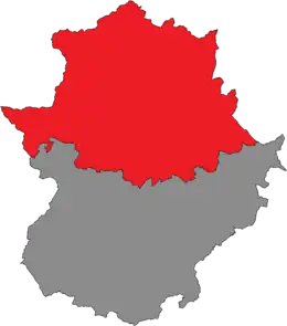 Carte de la circonscription.