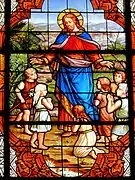 Un vitrail du XIXe&nbsp;siècle.