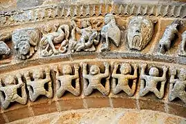 Arc de décharge du portail.