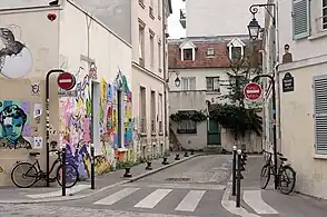 Passage Sigaud depuis la rue Alphand.