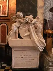 Monument du cœur de Marie Leszczyńska à Nancy (1770).