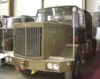 Camion à benne basculante FBW 80-N 11,3t 6x4. Exemplaire unique en service dans l'armée suisse (1976 à 1990)