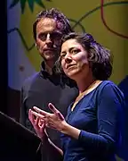 Raphaël Meltz et Louise Moaty, Festival d'Angoulême 2022.