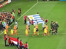 Demi-finale de la Coupe du monde 2010 contre les Pays-Bas.