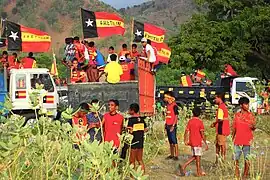 Campagne du Fretilin en Tasitolu