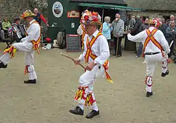 Morris dancers à Jersey, 2009