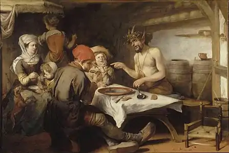 Satyre et paysansMusée de Rouen