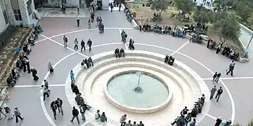 photographie de la faculté de science et technologie de l'université al-Qods