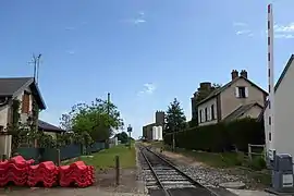 La gare de Fains-la-Folie.