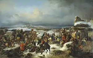 La chute de Kolberg en 1761 (1852)