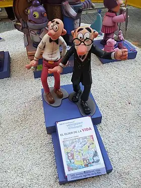 Figurines inspirées par l'album.