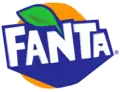 L'ancien logo de Fanta jusqu'à début 2023.
