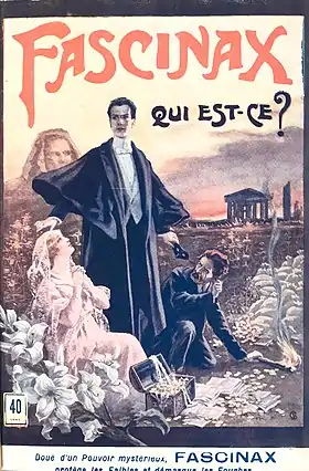 Couverture du fascicule n°1 dessinée par Gino Starace