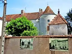 Ancien château, vu d'une ruelle.