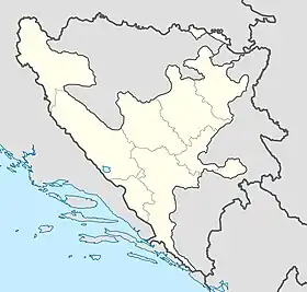 Voir sur la carte administrative de fédération de Bosnie-et-Herzégovine