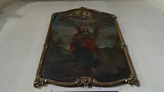 Tableau de saint André l'apôtre.