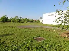 Le puits Agache no&nbsp;2 dans son environnement.