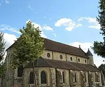 Façade ouest et chevet.