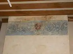 Fresque de la cheminée.