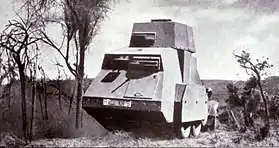 Automitrailleuse Fiat 611