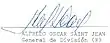 Signature de Alfredo Oscar Saint-Jean