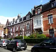 Maisons de style éclectique rue Marengo