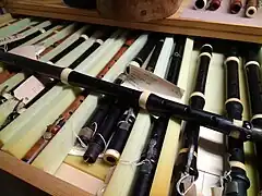 Flûte par le facteur Léonard Clapisson