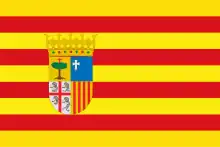 Drapeau de l'Aragon