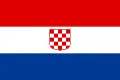 Drapeau et pavillon d'État de la banovine de croatie (1939-1941).