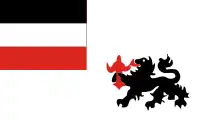 Drapeau de la Compagnie de Nouvelle-Guinée (1885–1899)