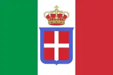 Drapeau du Royaume d'Italie