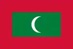 Drapeau des Maldives