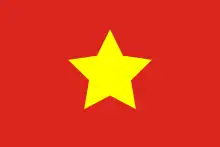 Le drapeau du Việt Minh