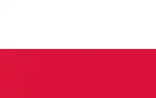 Drapeau de la Pologne